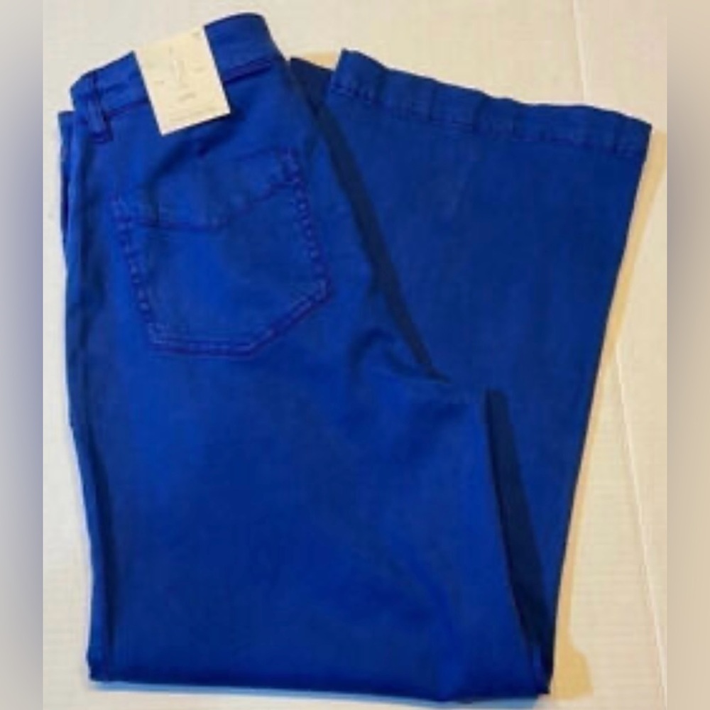 BNWT Joie Wide Leg Electric Blue Pants
